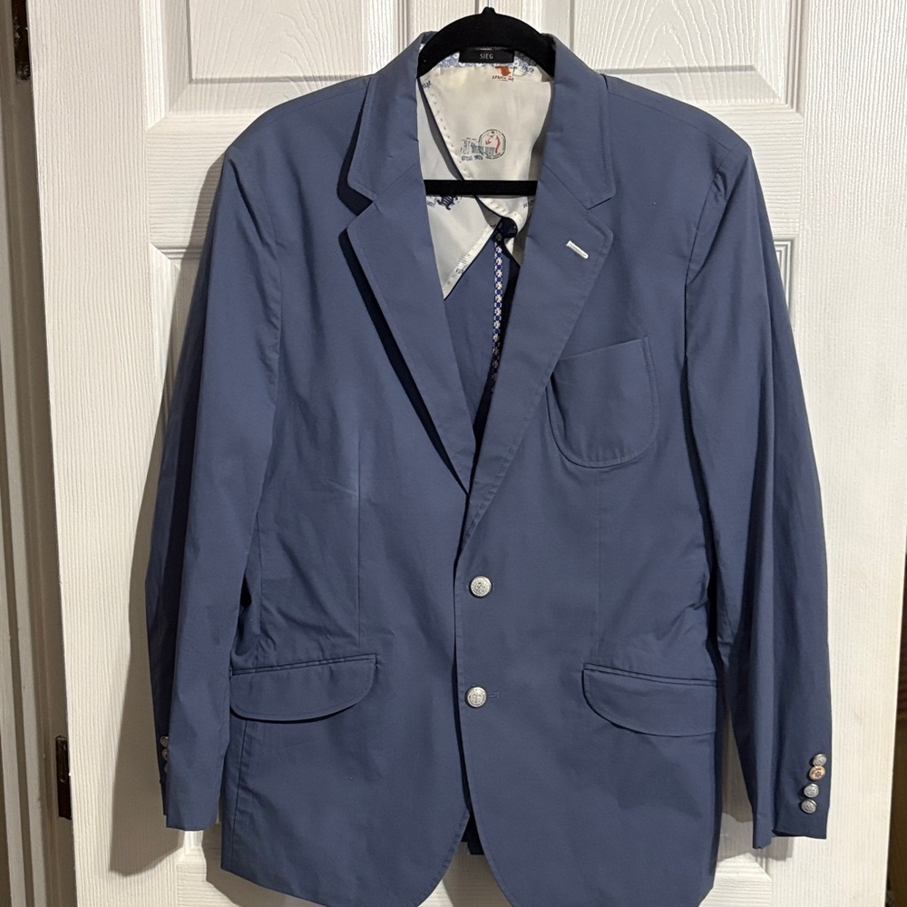 Sieg Men's Blue Blazer